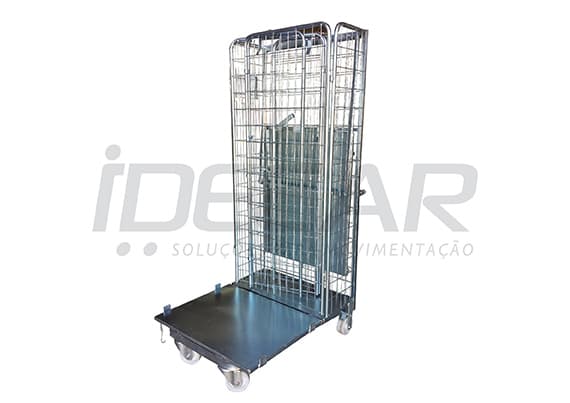 Roll Container com Rodas e Freio - ID912 - 2