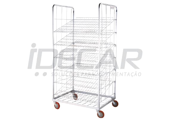 CARRINHO EXPOSITOR PARA PÃES - ID350